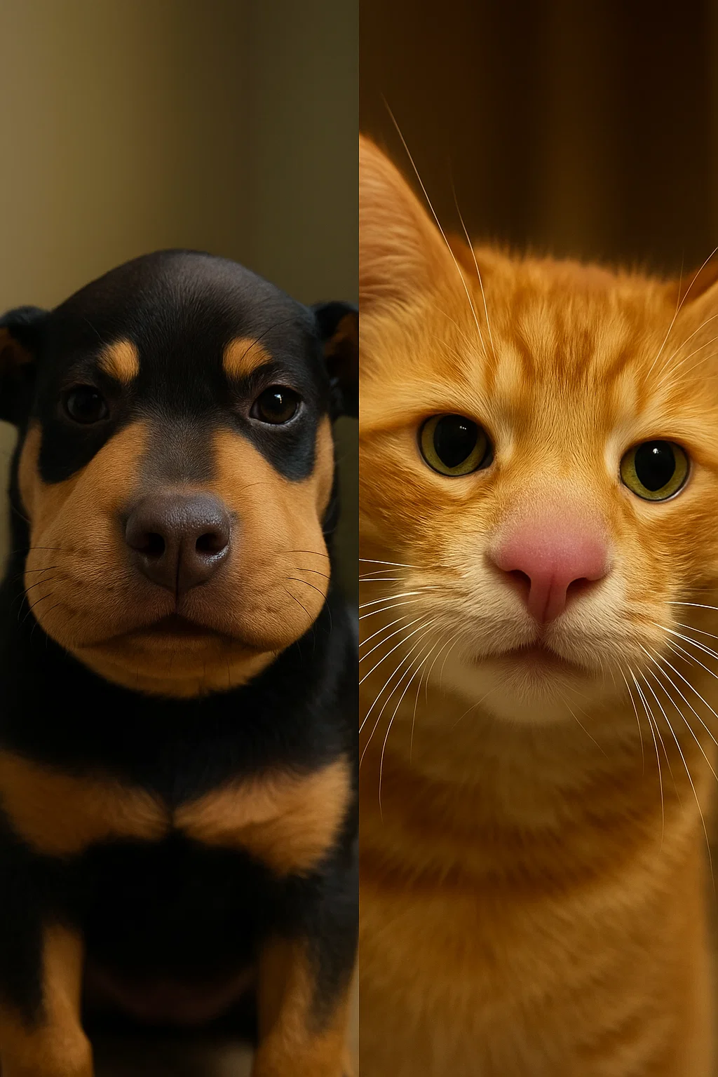 Gato com sinais sutis após picada de abelha